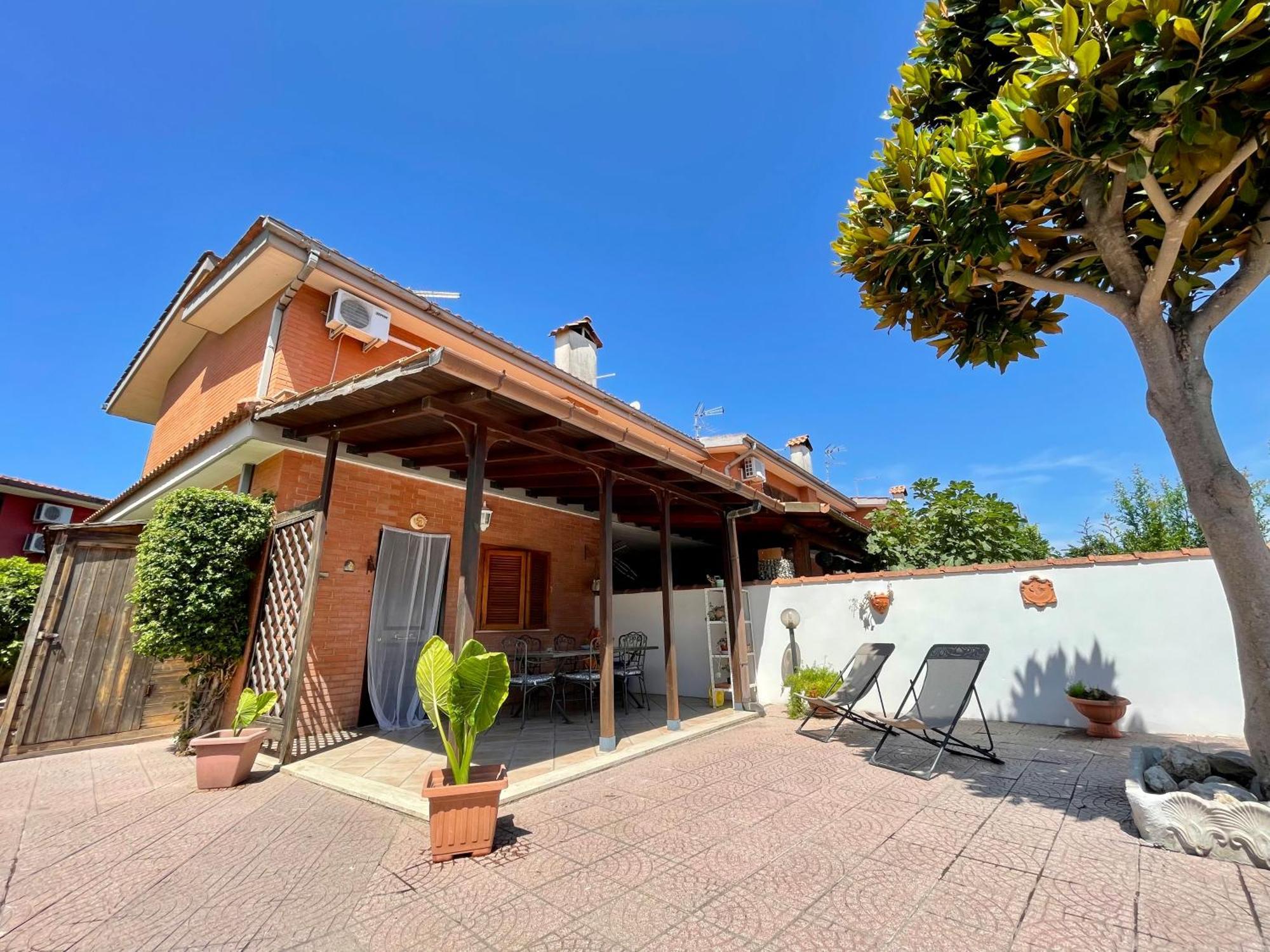 Villa Marina Torvaianica Bagian luar foto