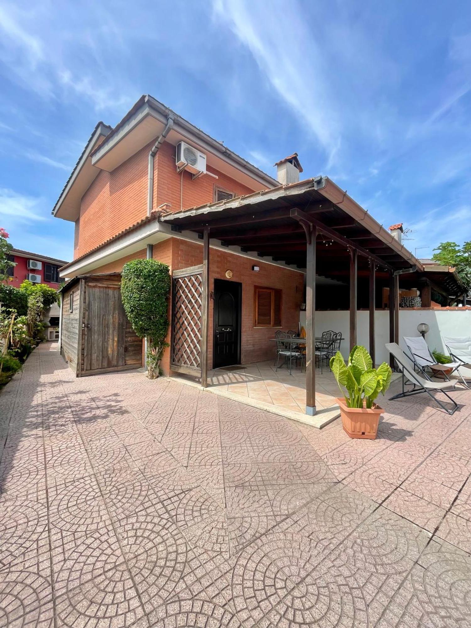 Villa Marina Torvaianica Bagian luar foto