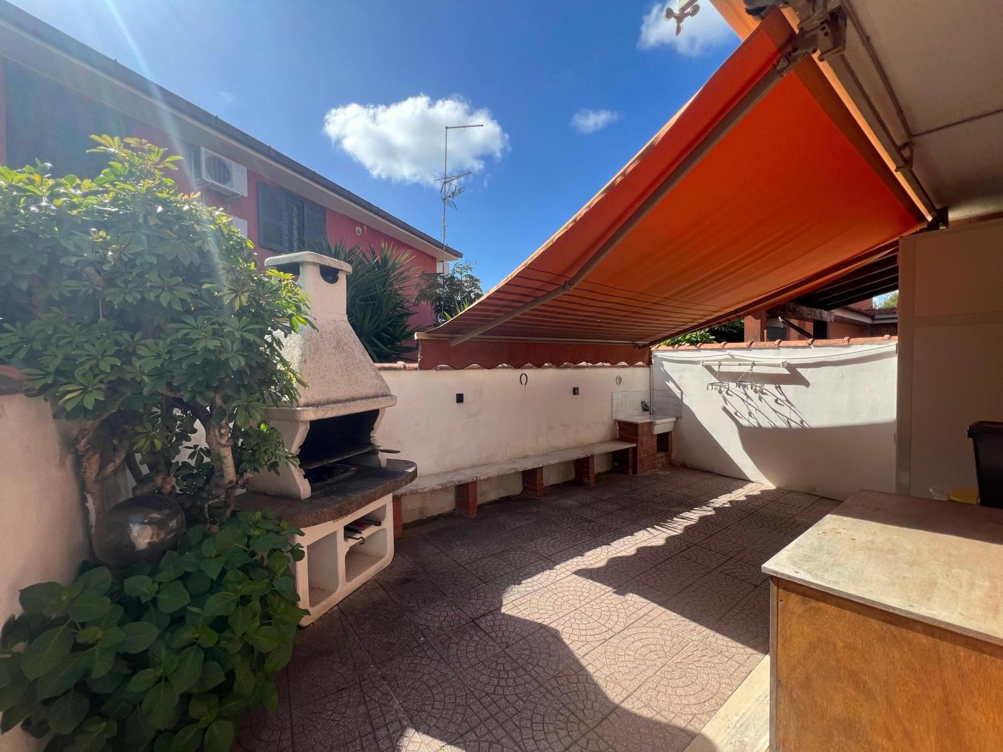 Villa Marina Torvaianica Bagian luar foto