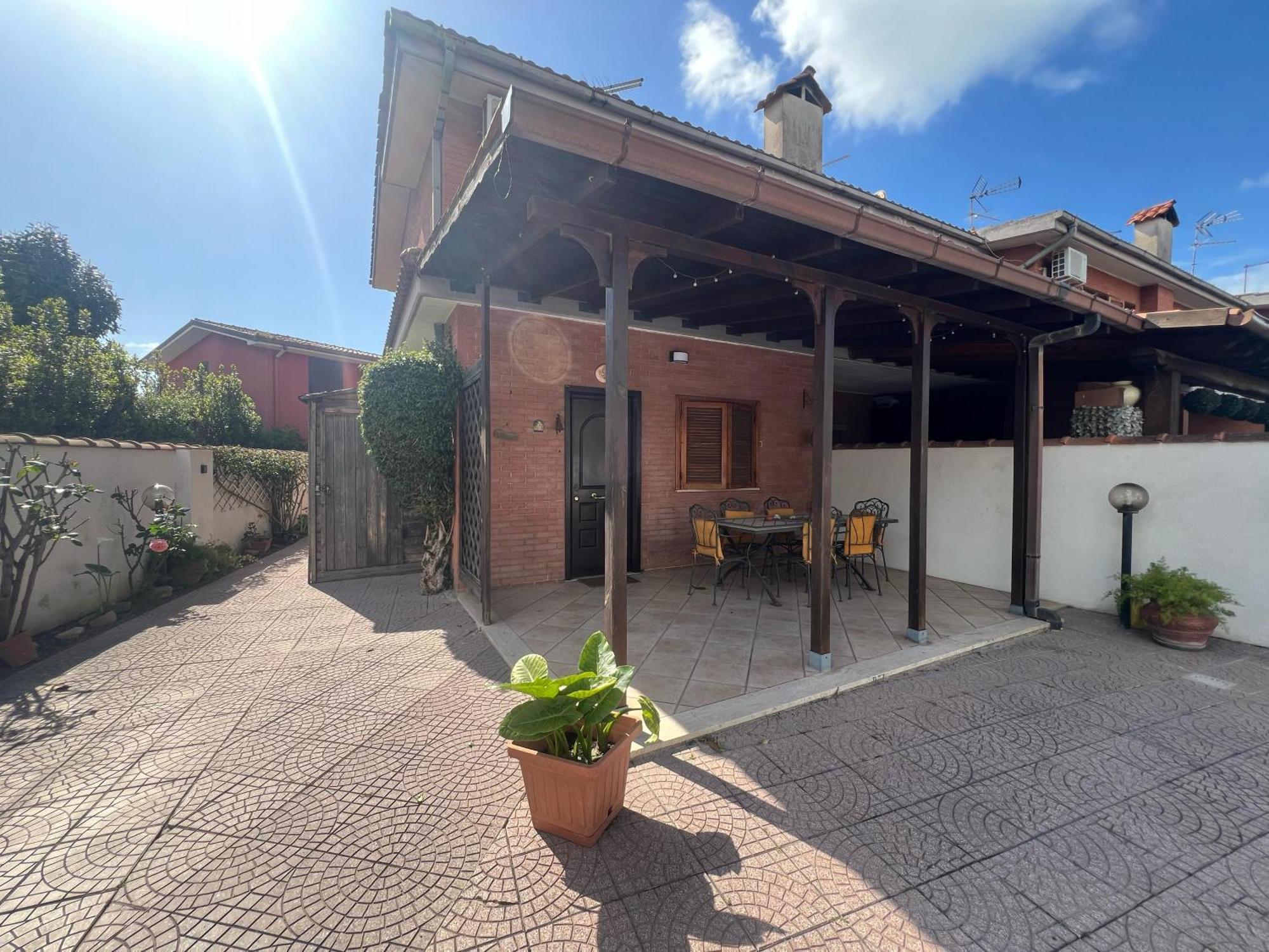 Villa Marina Torvaianica Bagian luar foto